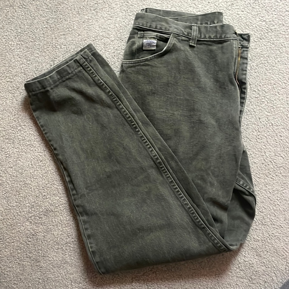 Women’s wrangler’s dark green 18 long